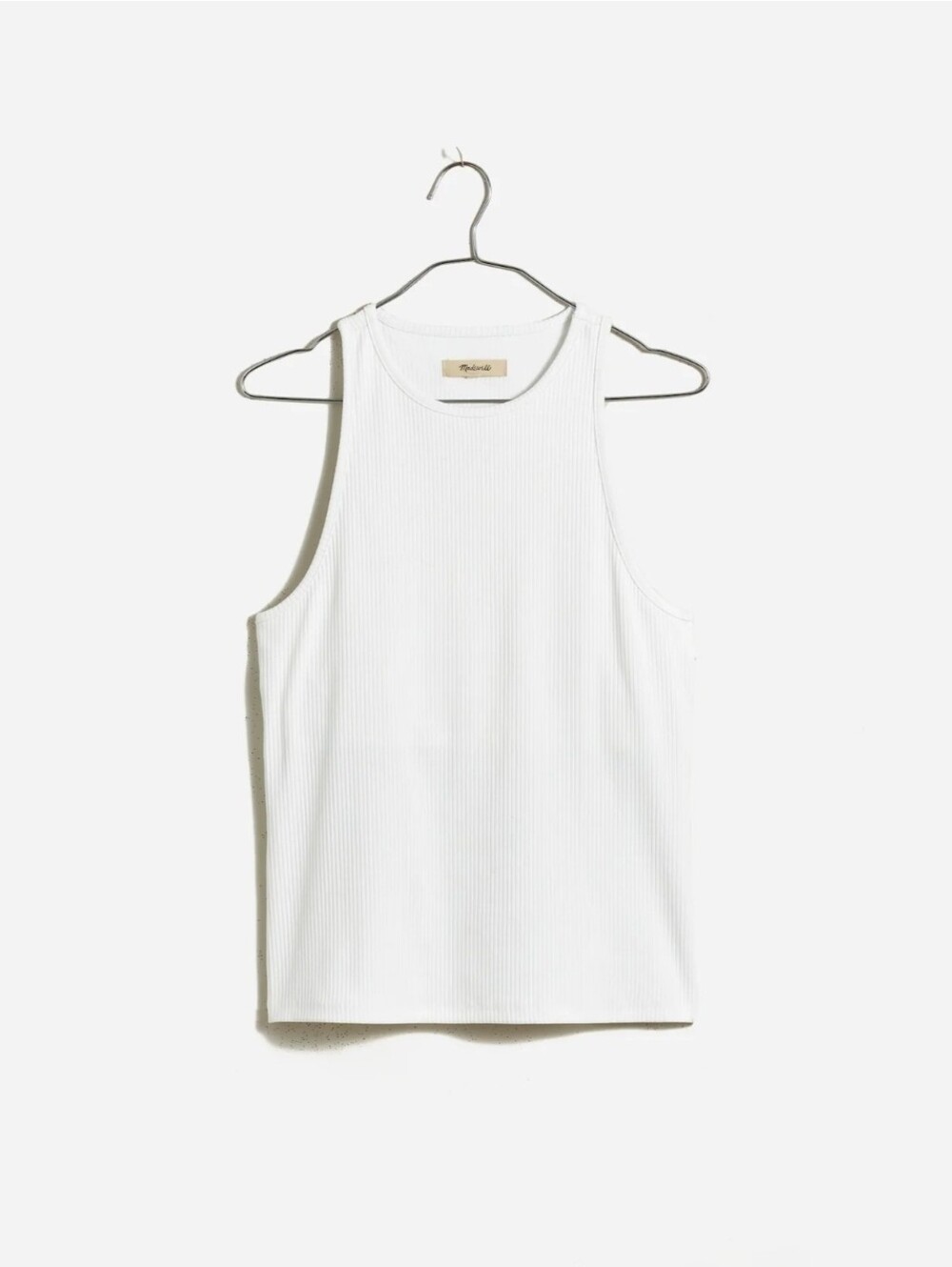 Madewell Highneck Tank In Sleekhold